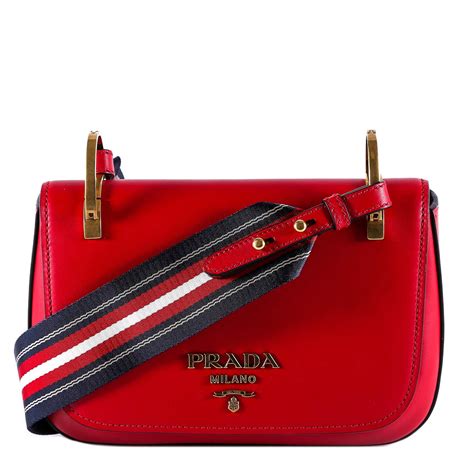 red prada man bag